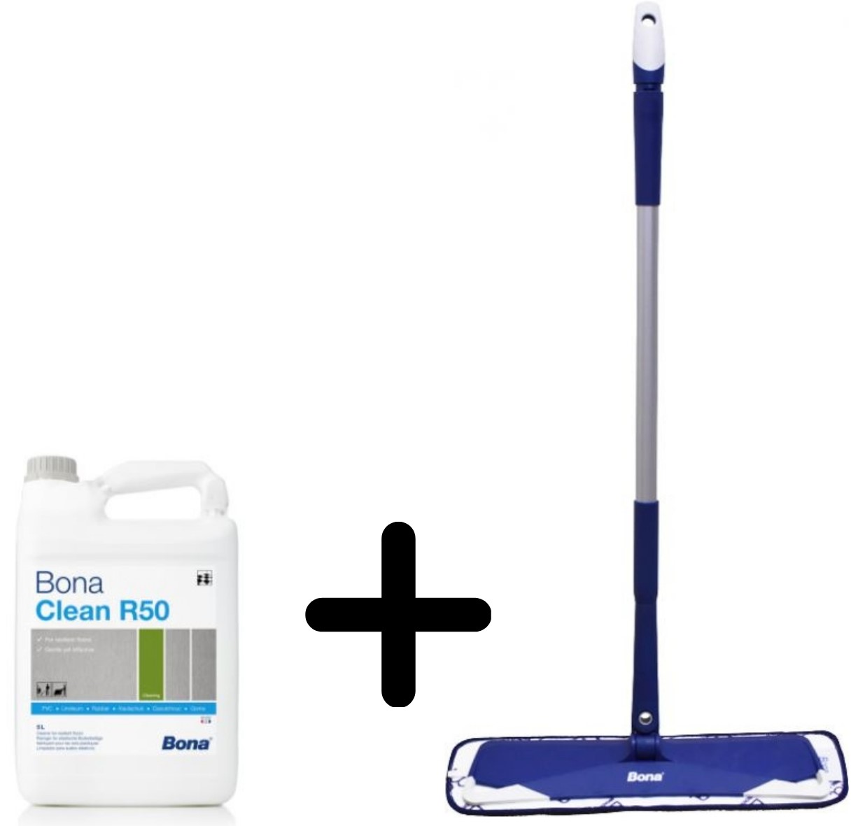 BONA Clean R50 5 l čistící prostředek na podlahy + Mop Premium Microfiber ZDARMA